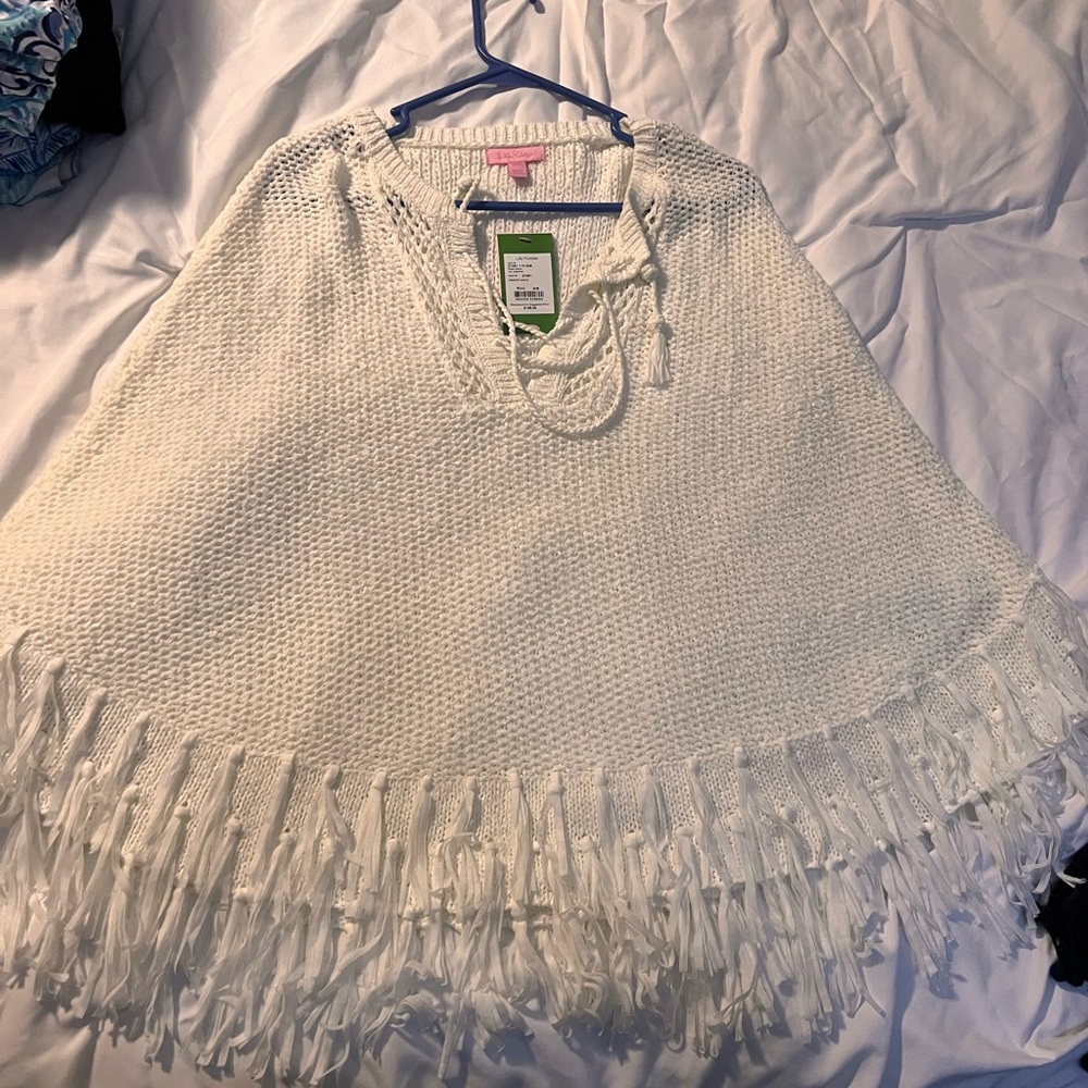 BNWT Lilly Pulitzer Knit Poncho